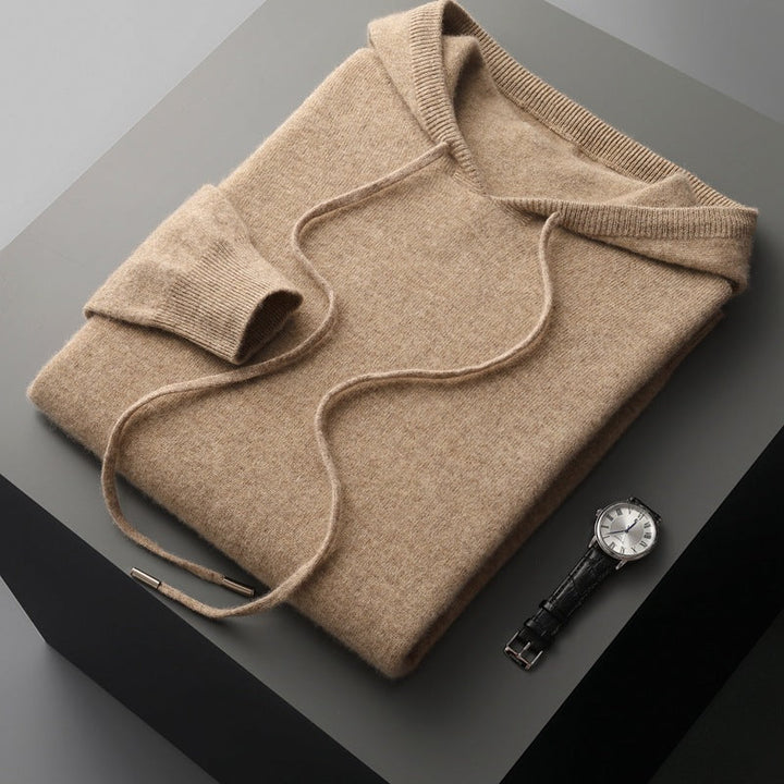 Merino Hoodie | Zachte merinowollen sweater met capuchon