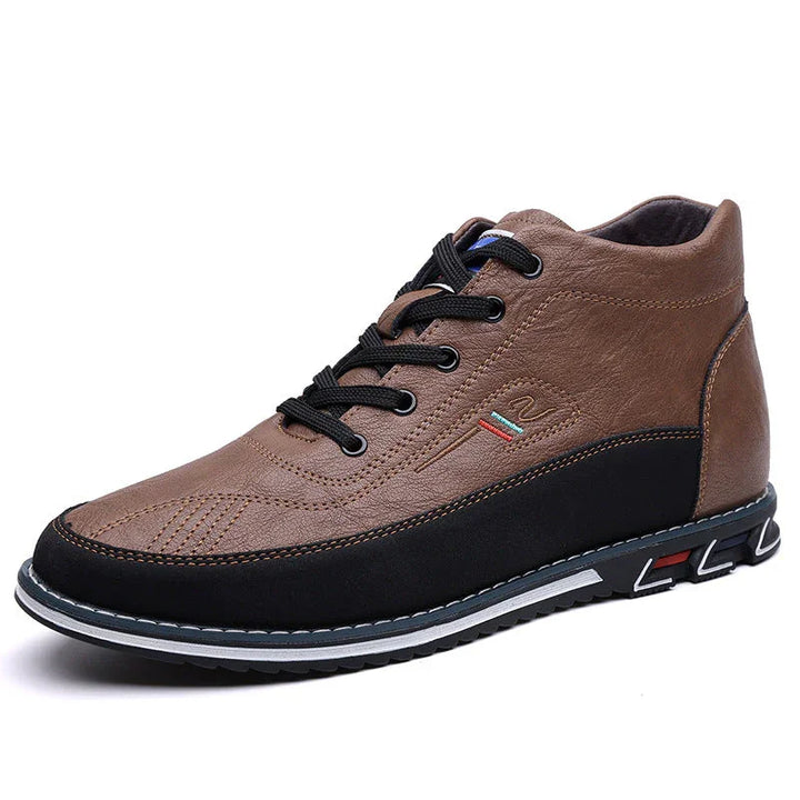 Heren sneakers | Oxford hi-top schoenen barefoot stijl