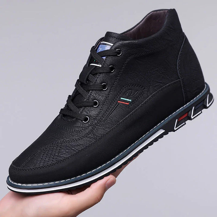 Heren sneakers | Oxford hi-top schoenen barefoot stijl