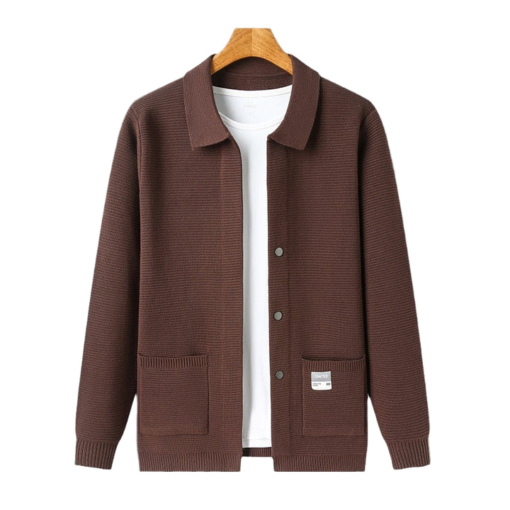 Tailored Cardigan | Clean button-up vest met structuur