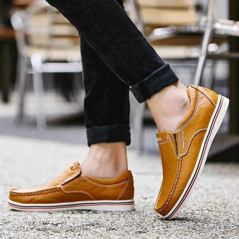 MaverickLoafer | Leren casual loafers voor heren