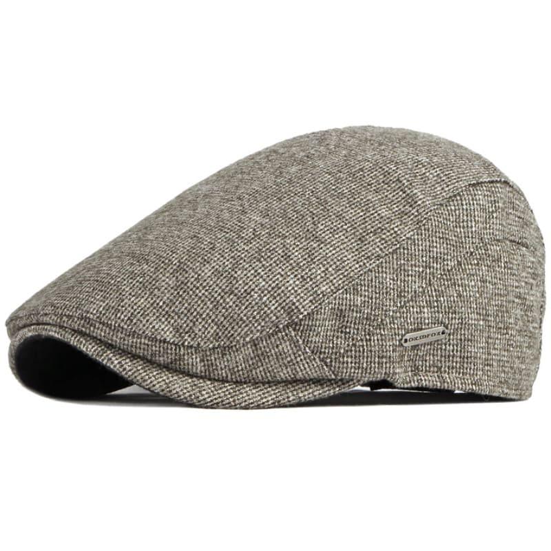 FoxCotton | Effen katoenen flat cap