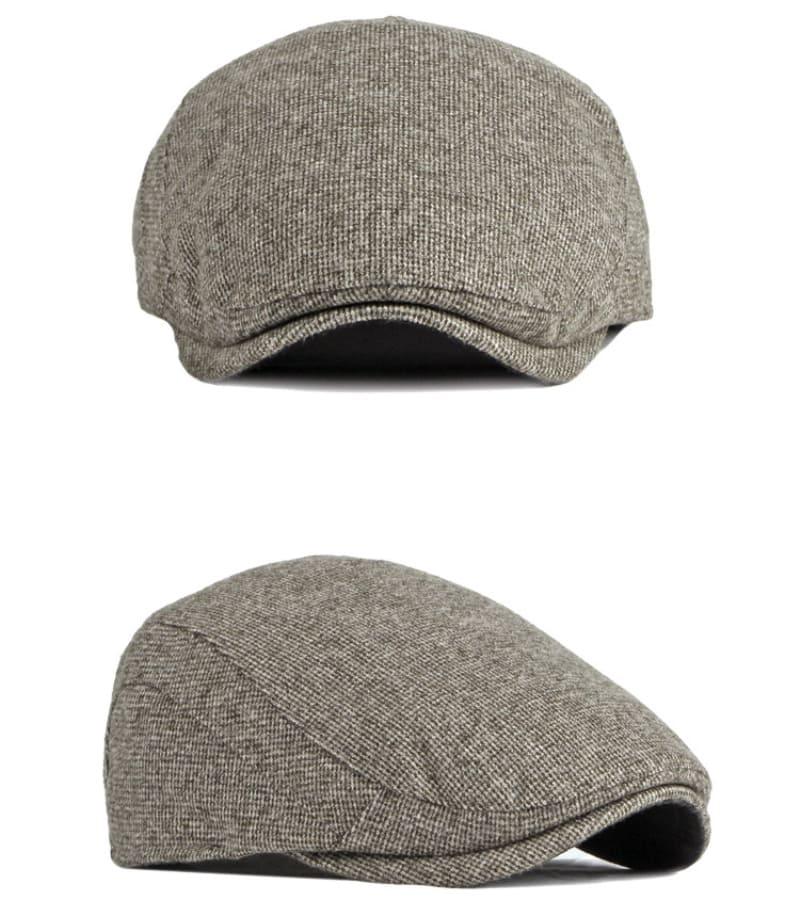 FoxCotton | Effen katoenen flat cap