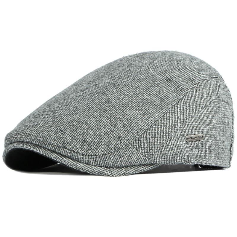 FoxCotton | Effen katoenen flat cap