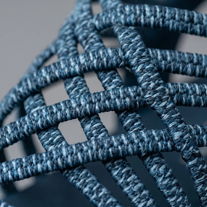Open sandalen met gevlochten bandjes