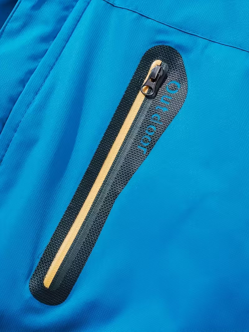 Heren winterjas | Waterdichte outdoor jas met capuchon en fleece