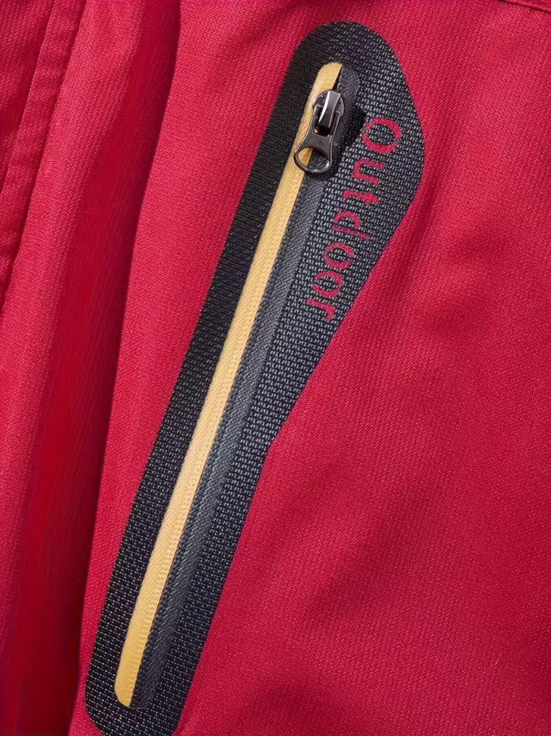 Heren winterjas | Waterdichte outdoor jas met capuchon en fleece