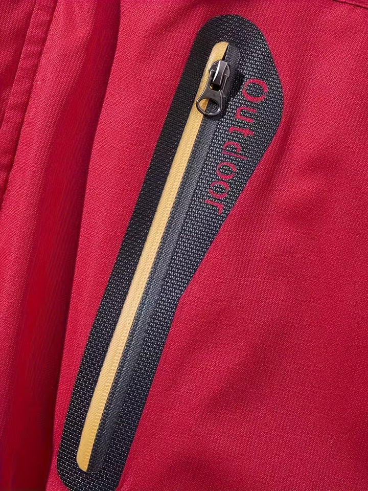 Heren winterjas | Waterdichte outdoor jas met capuchon en fleece