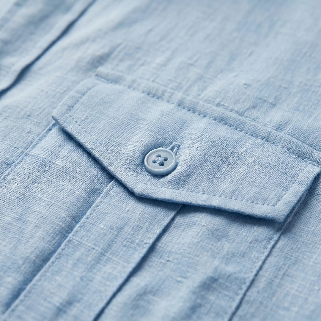 Overhemd heren | Luchtig zomer shirt
