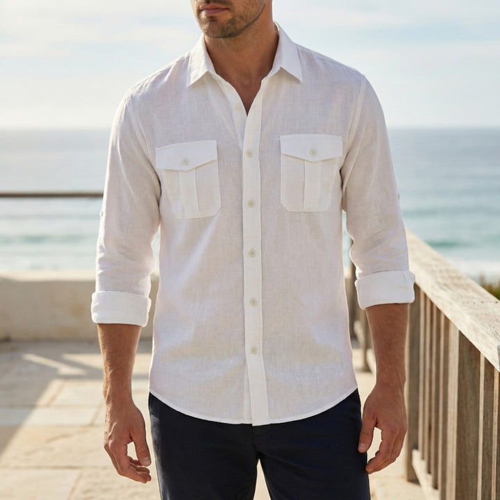 Overhemd heren | Luchtig zomer shirt