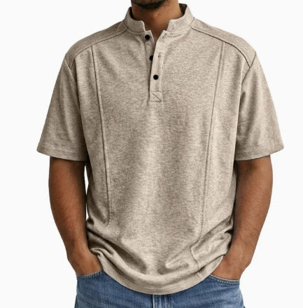 Overhemd heren | Tijdloos shirt met knopen