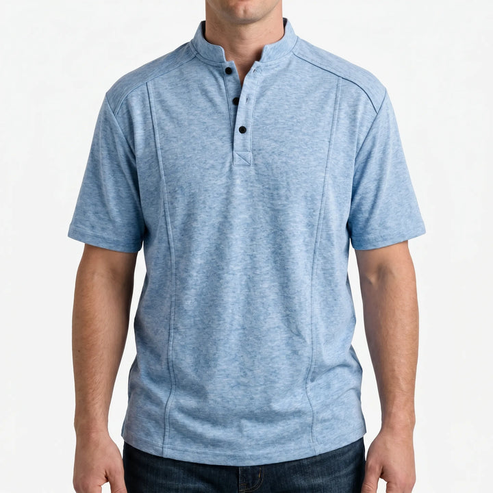 Overhemd heren | Tijdloos shirt met knopen