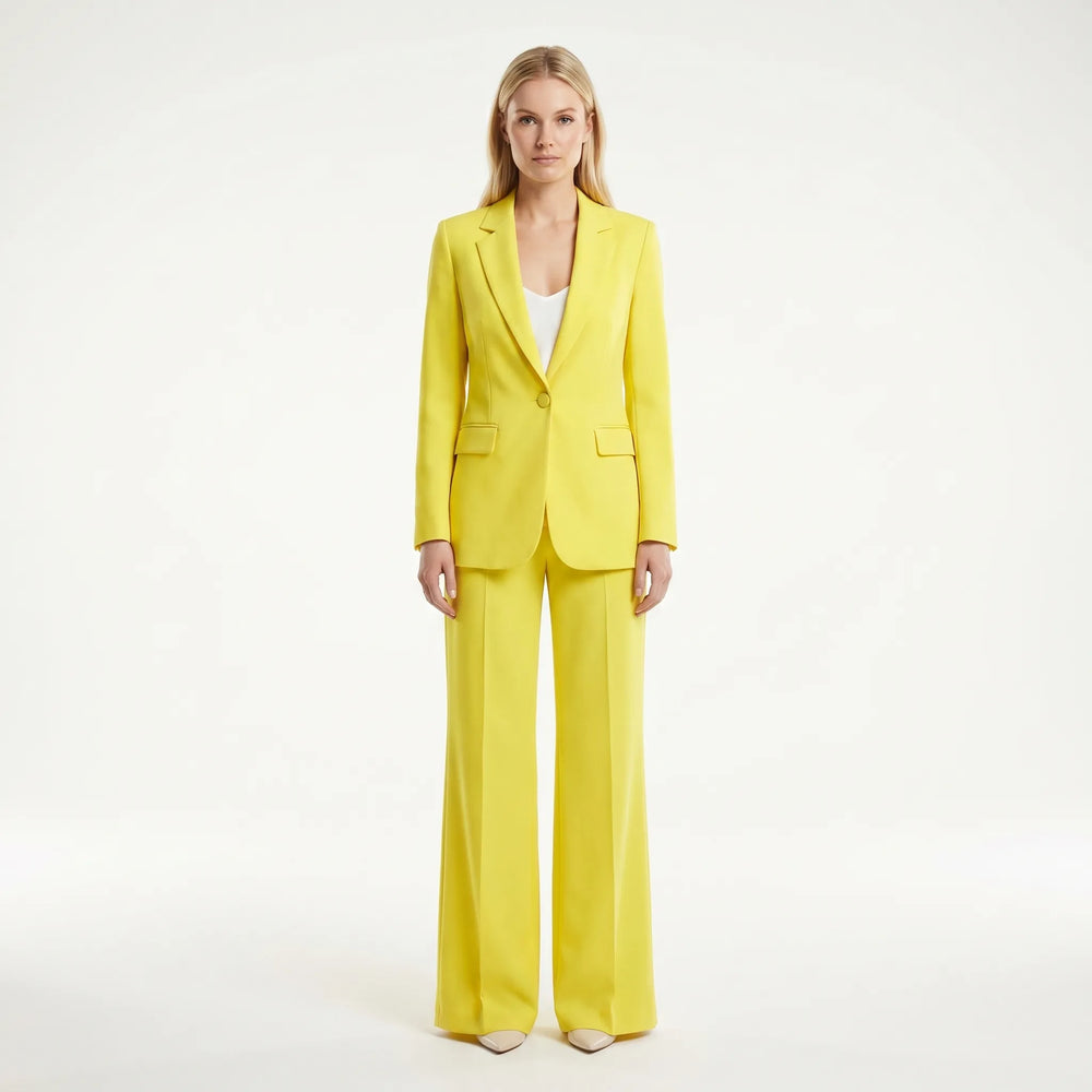 Pak dames | Elegante 2 delige blazer set met lange mouw