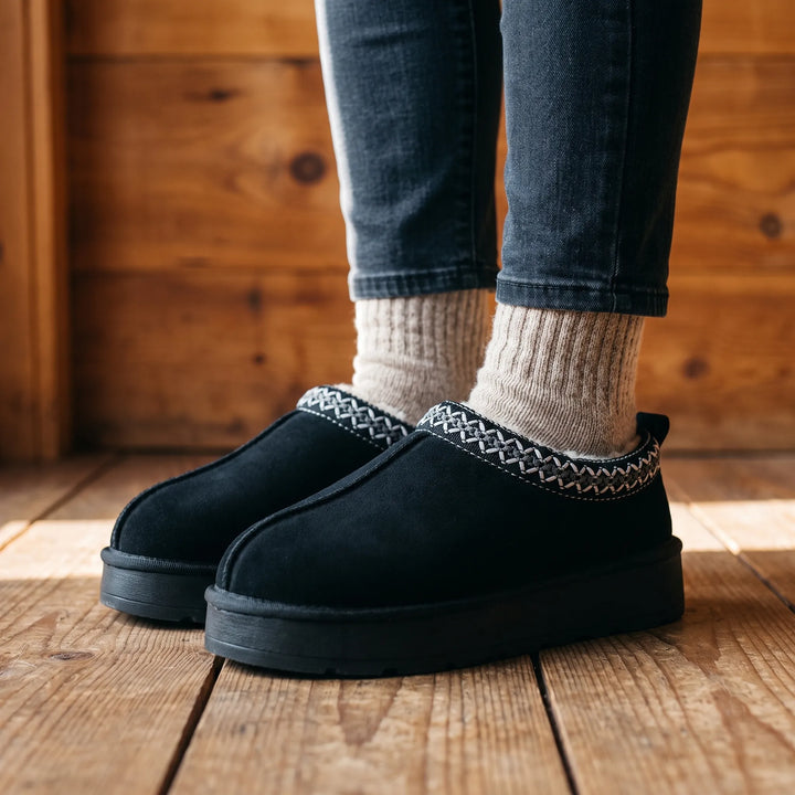 Pantoffels dames | Warme instappers met zachte voering