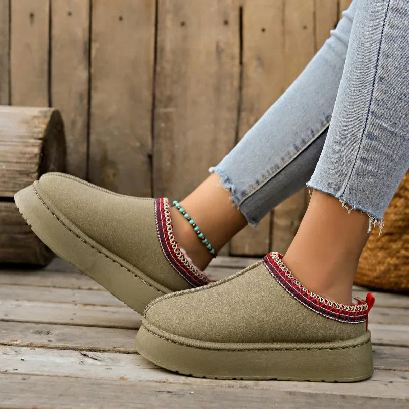 Pantoffels dames | Warme instappers met zachte voering