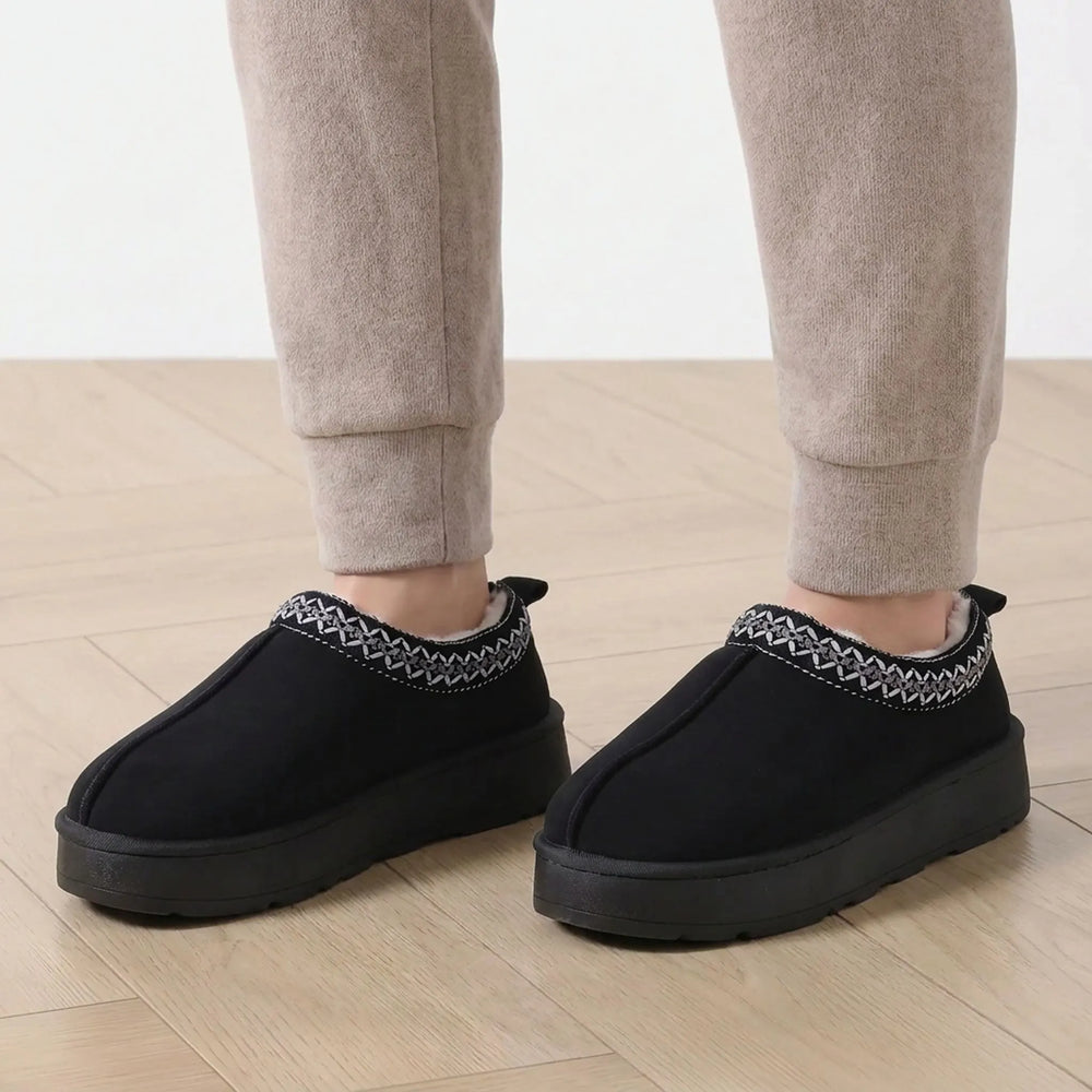 Pantoffels dames | Warme instappers met zachte voering