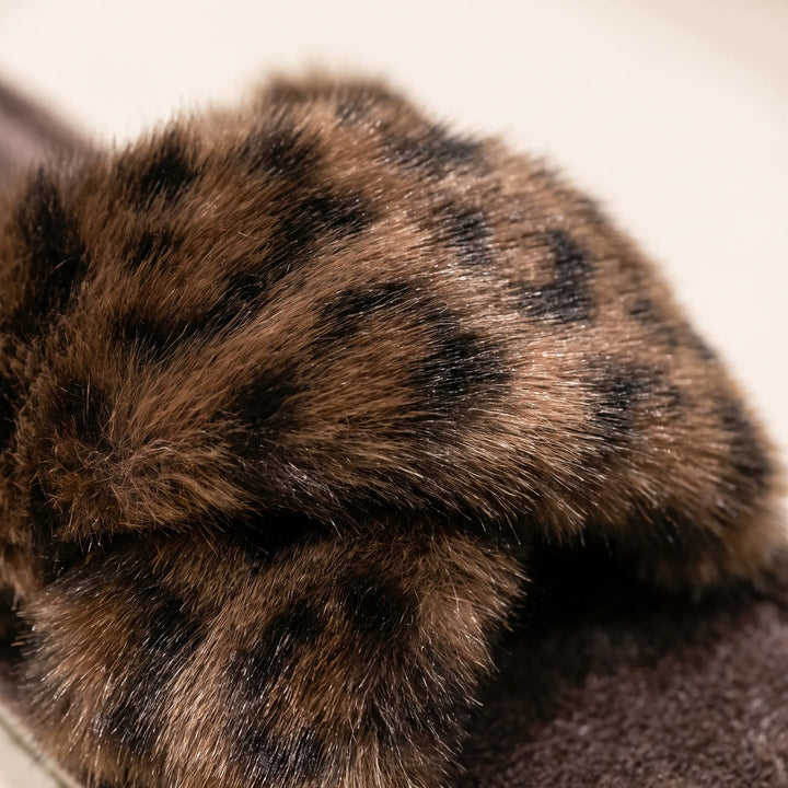 Pantoffels dames | Zachte fluffy pantoffels 