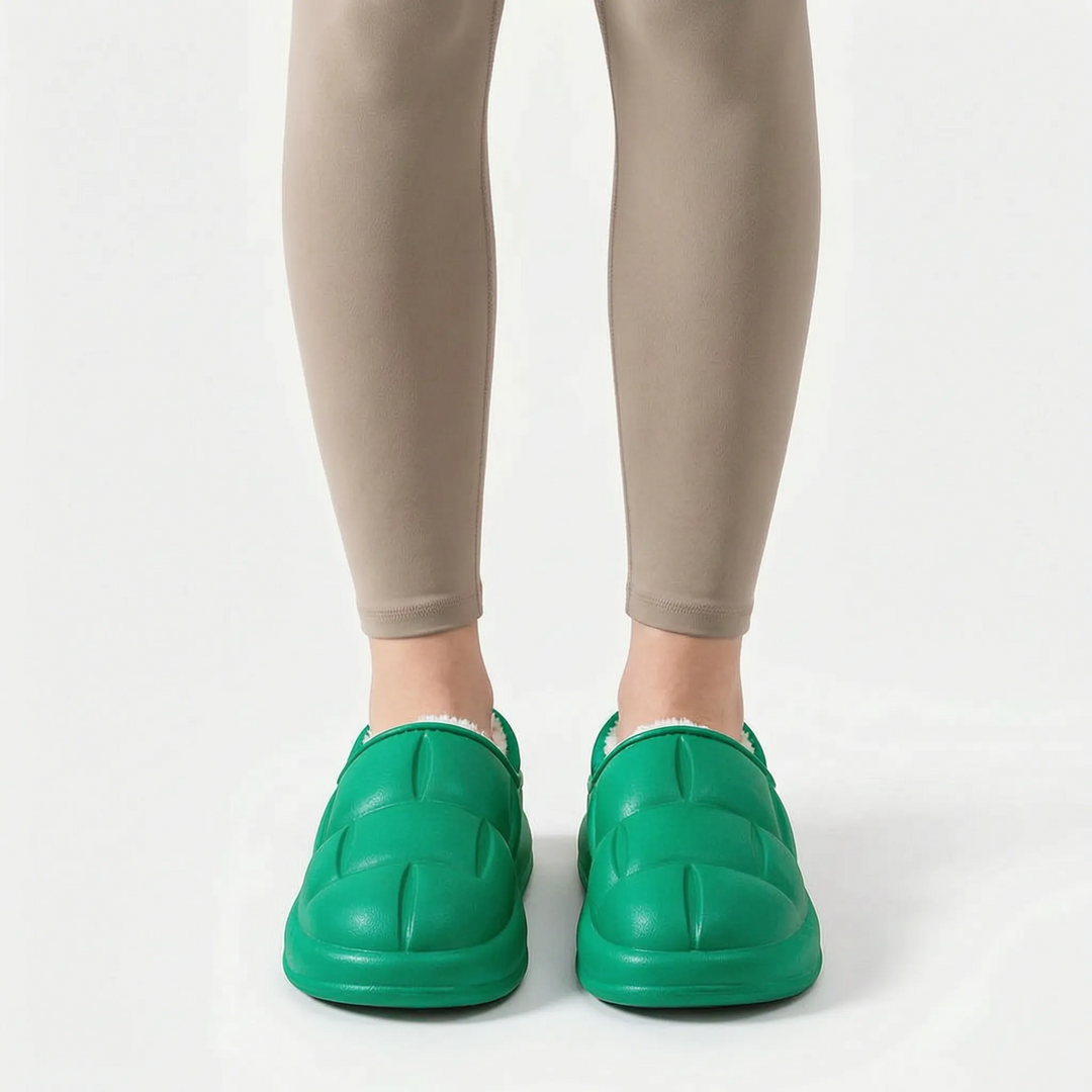 Pantoffels heren | Warme gevoerde pantoffels met antislipzool