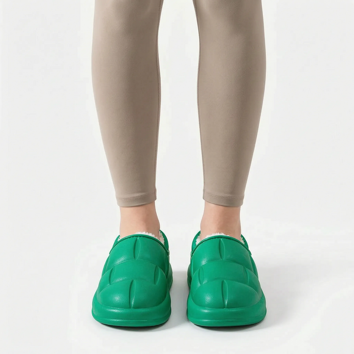 Pantoffels heren | Warme gevoerde pantoffels met antislipzool
