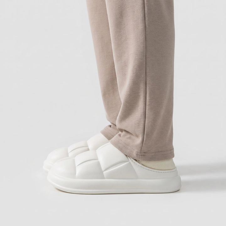 Pantoffels heren | Warme gevoerde pantoffels met antislipzool
