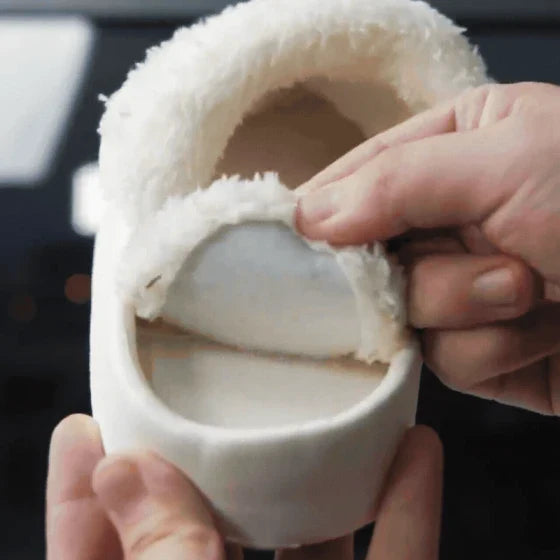 Pantoffels heren | Warme gevoerde pantoffels met antislipzool