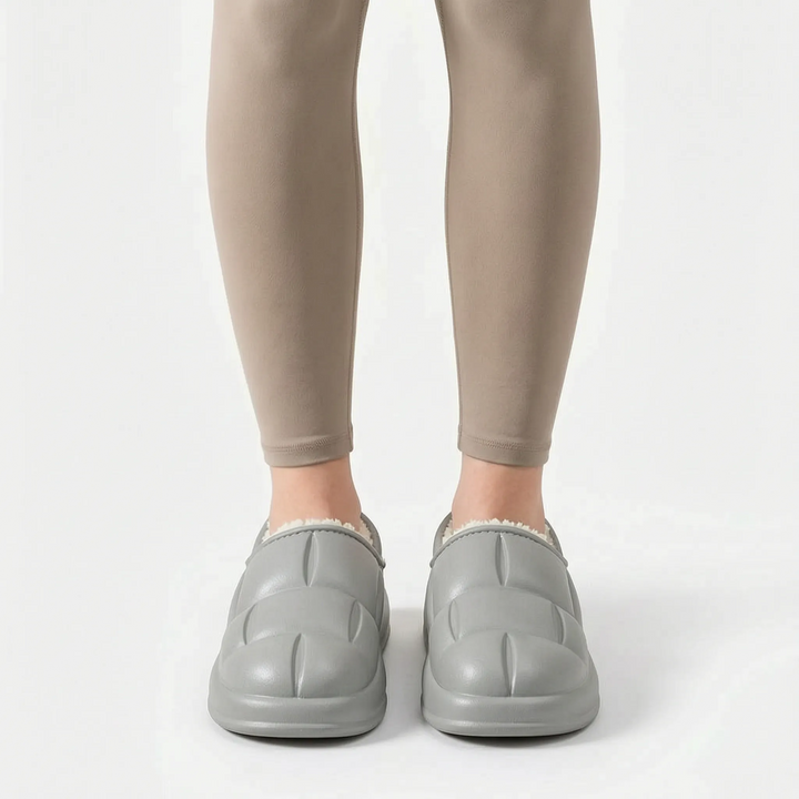 Pantoffels heren | Warme gevoerde pantoffels met antislipzool