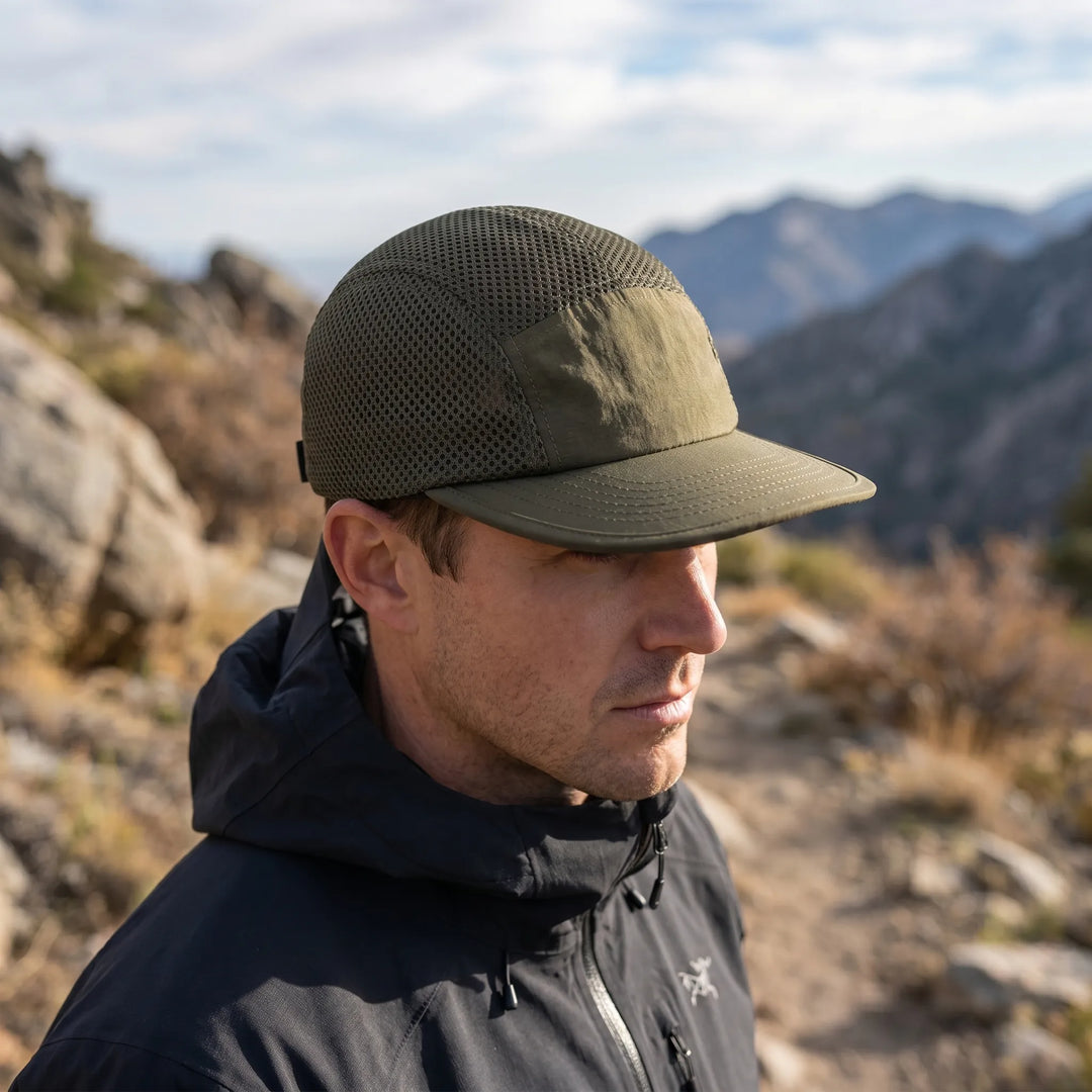 Pet heren | 5 panel cap met minimalistisch design