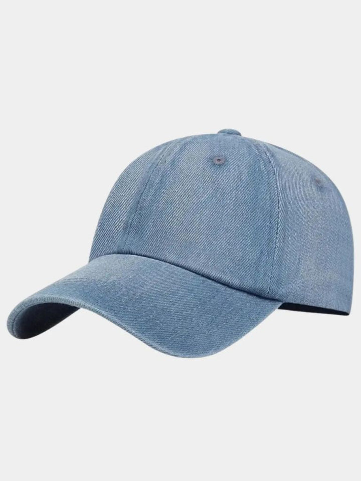 Pet heren | Denim cap met verstelbare sluiting