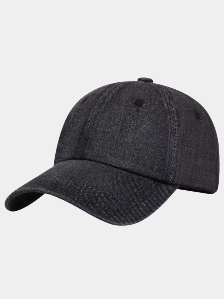 Pet heren | Denim cap met verstelbare sluiting