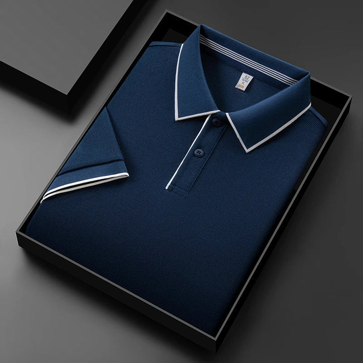 Polo heren | Casual gebreide polo