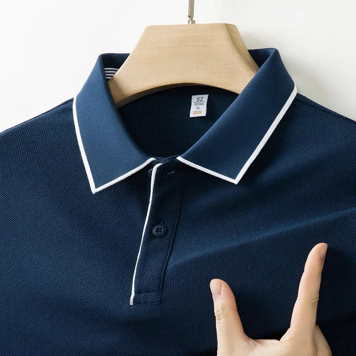 Polo heren | Casual gebreide polo