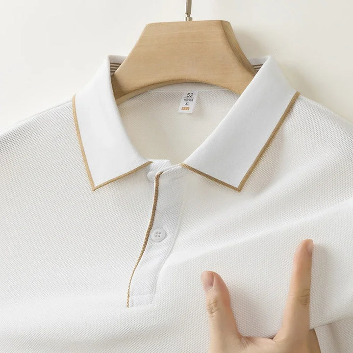 Polo heren | Casual gebreide polo