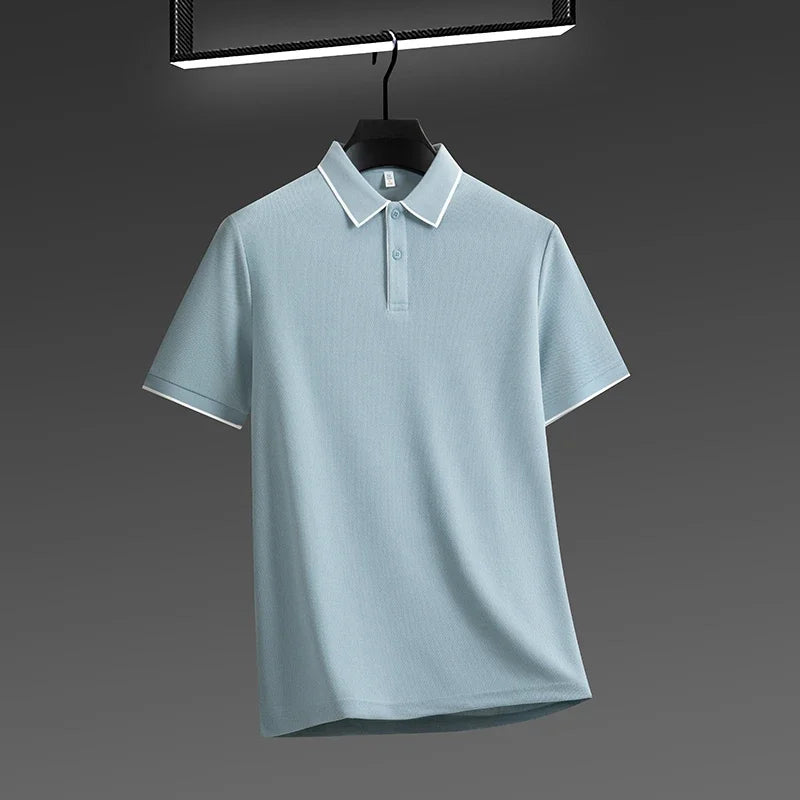 Polo heren | Casual gebreide polo
