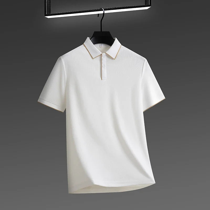 Polo heren | Casual gebreide polo