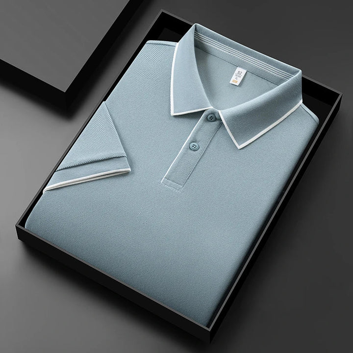 Polo heren | Casual gebreide polo