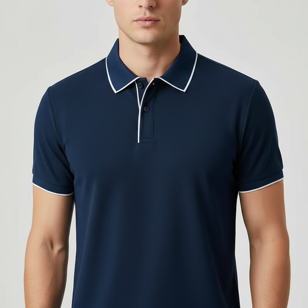 Polo heren | Korte mouw met klassieke kraag
