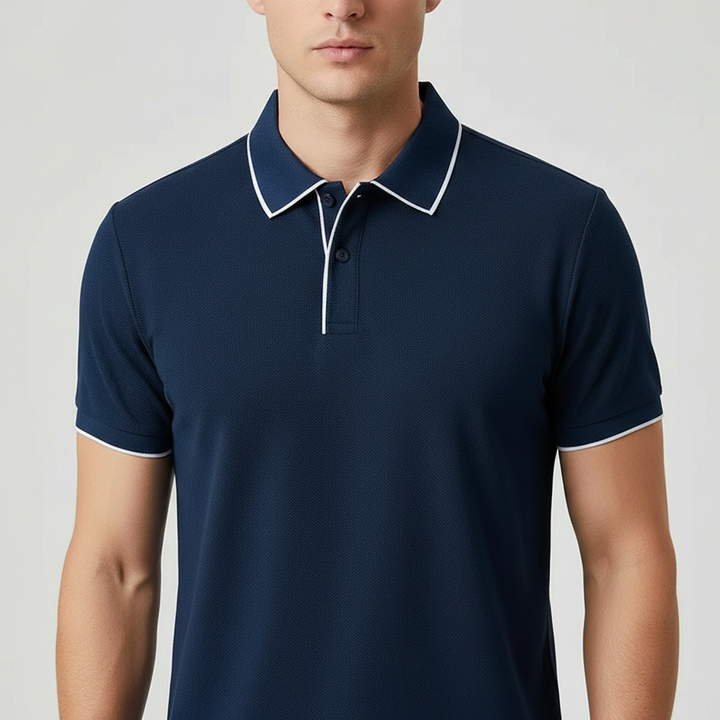 Polo heren | Korte mouw met klassieke kraag