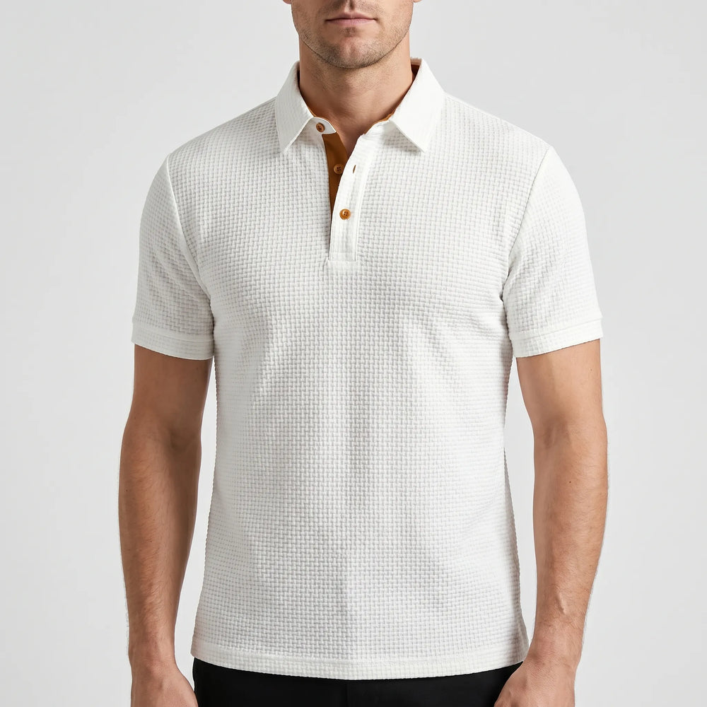 Polo heren | Luchtige zomer polo met korte mouw