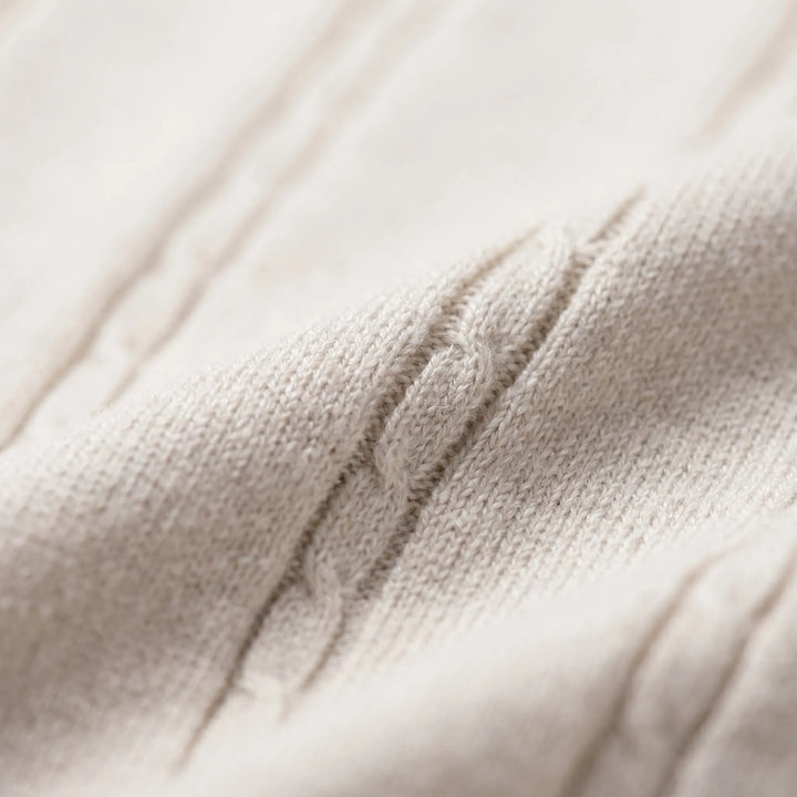 Polo heren | Luxe gebreide polo met kraag