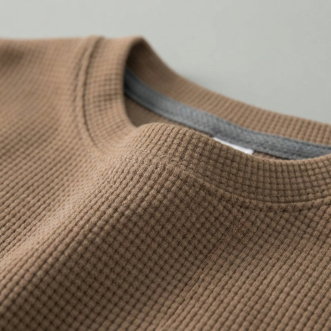 Premium Wafelstructuur T-shirt