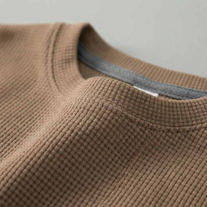 Premium Wafelstructuur T-shirt