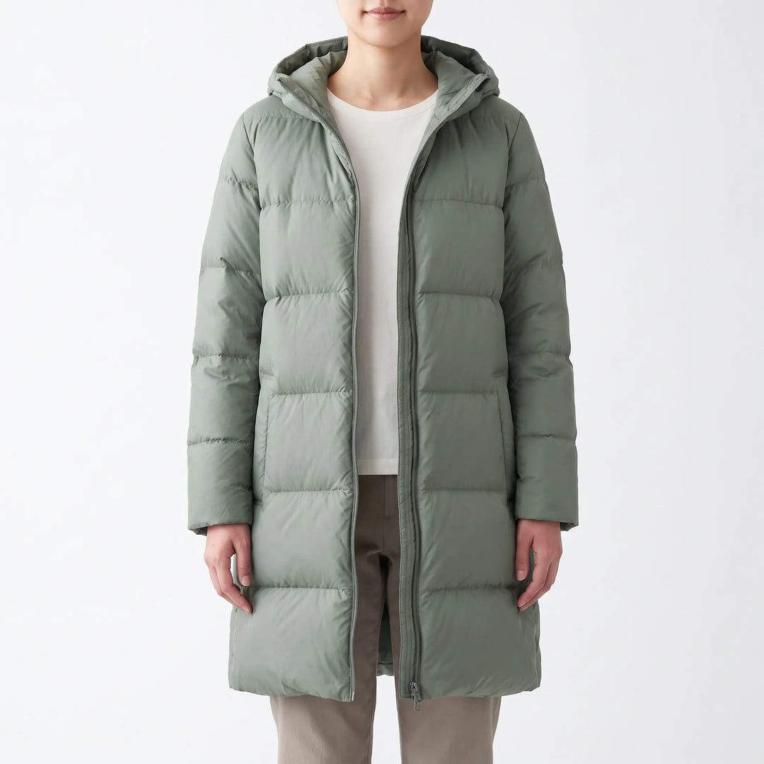 Puffer jas dames | Halflang gewatteerd model met capuchon