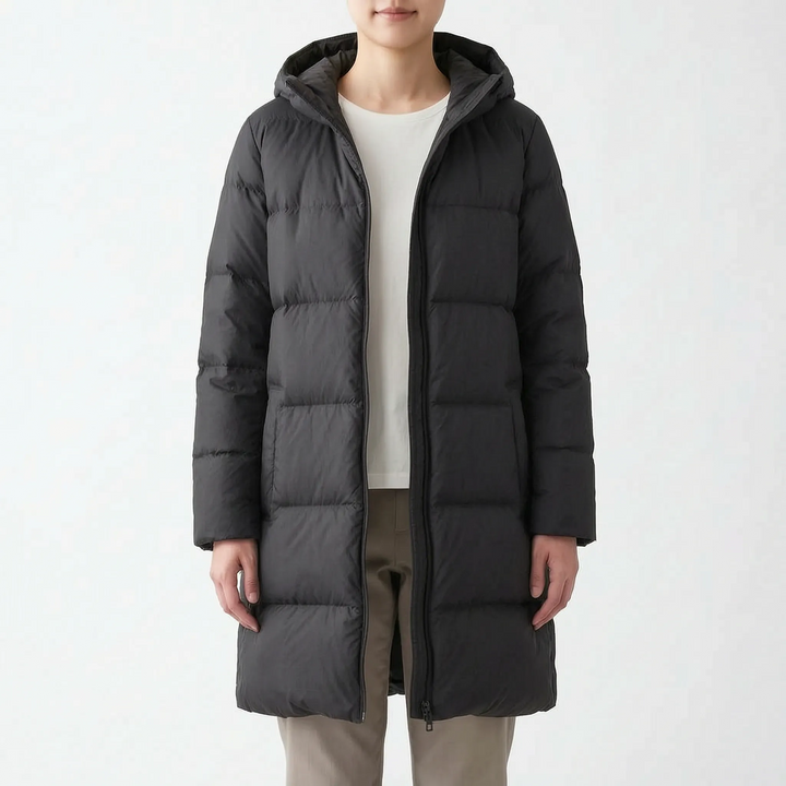 Puffer jas dames | Halflang gewatteerd model met capuchon