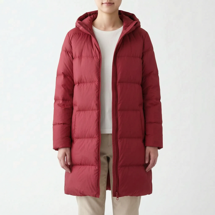 Puffer jas dames | Halflang gewatteerd model met capuchon