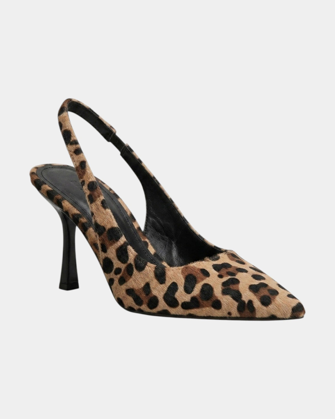 Pumps dames | Slingback hakken met luipaardprint