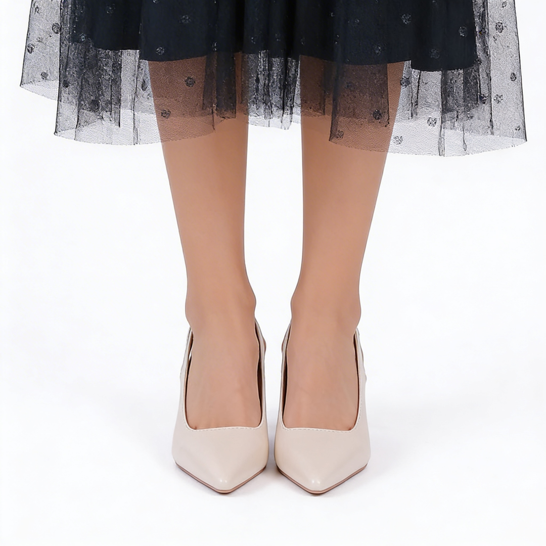 Pumps dames | Slingback hakken met spitse neus