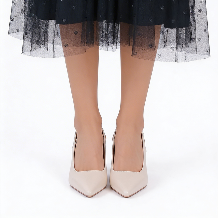 Pumps dames | Slingback hakken met spitse neus