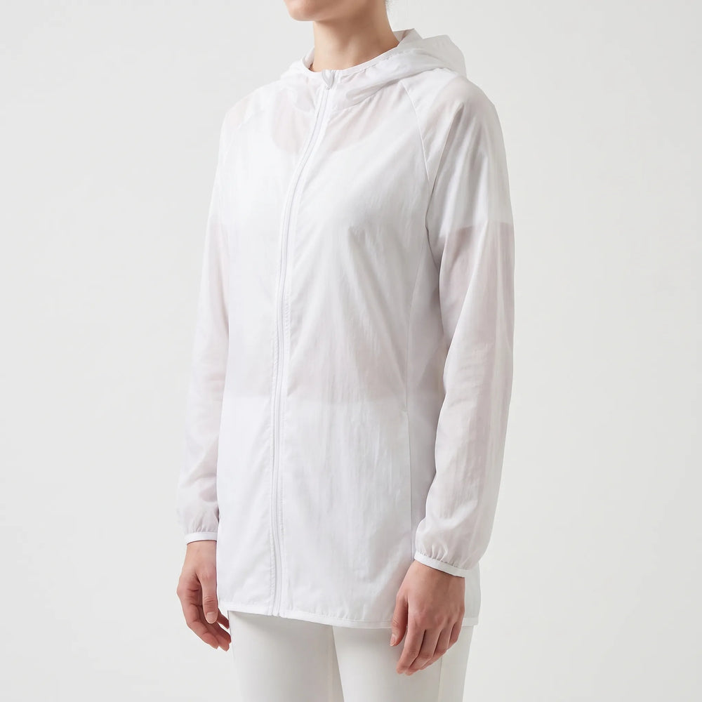 Regenjas dames | Lichtgewicht jas met capuchon en ritssluiting