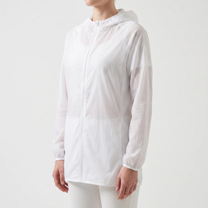 Regenjas dames | Lichtgewicht jas met capuchon en ritssluiting