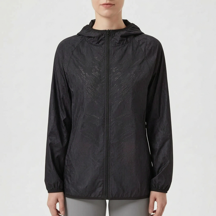 Regenjas dames | Lichtgewicht jas met capuchon en ritssluiting